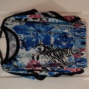 14/16 avenue top lightly used floral